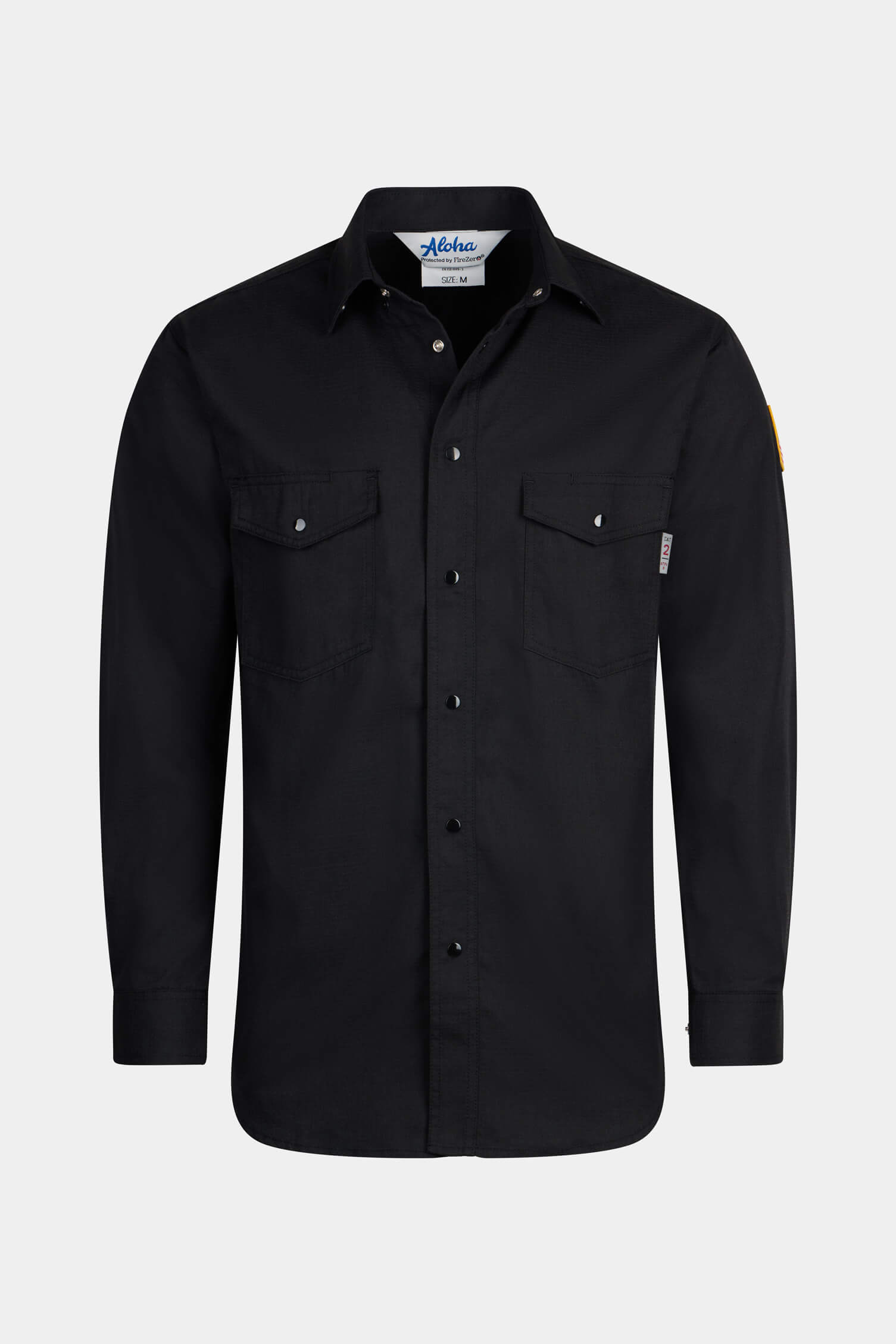 Aloha FR Action Back Snap Shirt Black