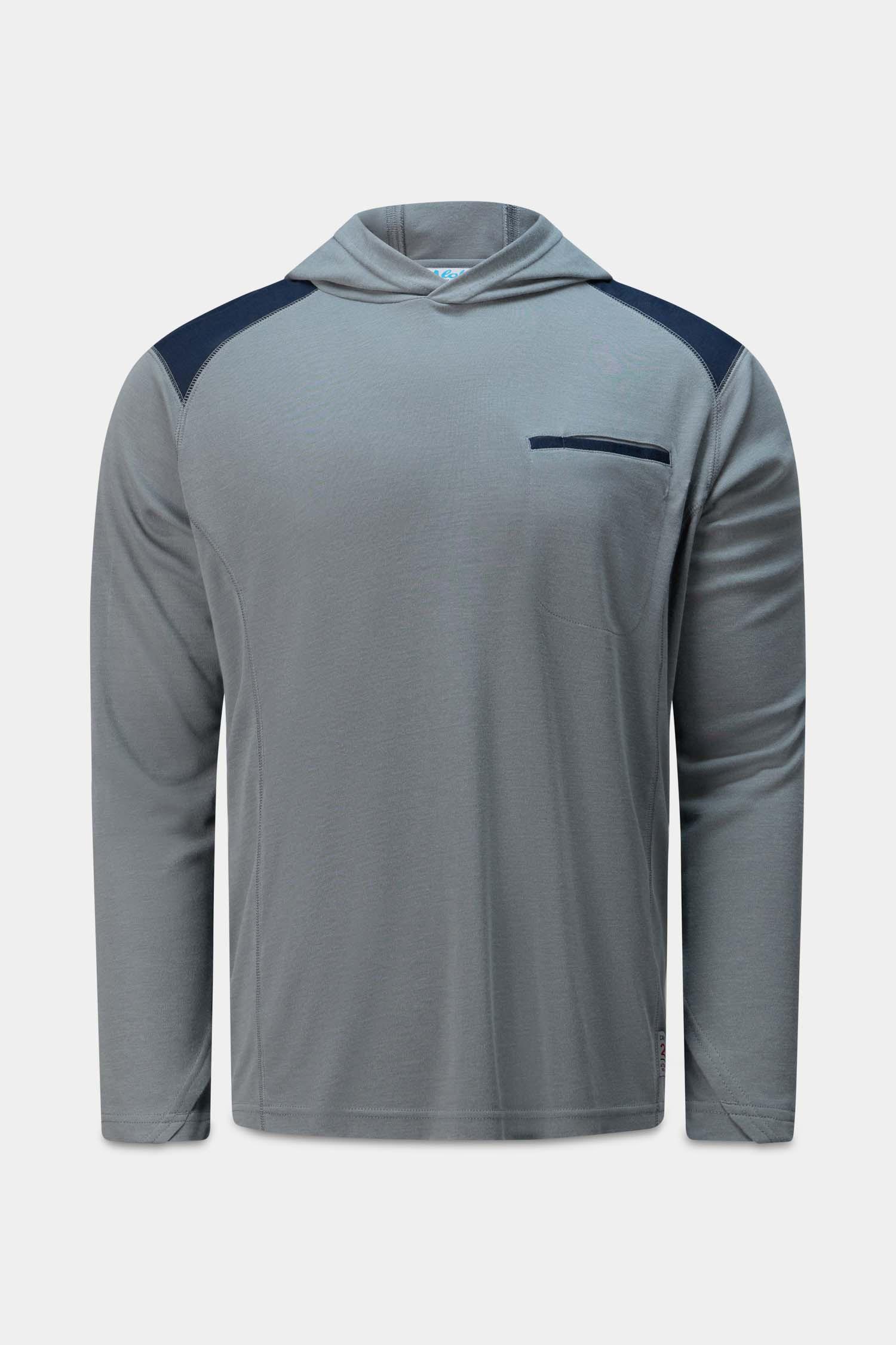 Sun Stop T-Shirt Light Gray/Navy